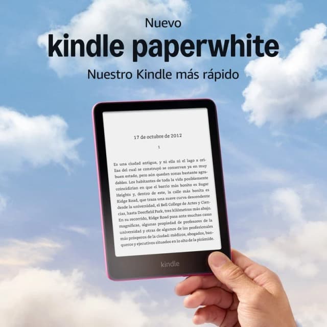 Thumbnail 3 de Kindle Paperwhite 7" 16GB Publicidad Frambuesa