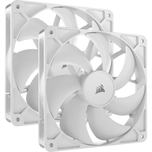 Detalle de Corsair RS140 Pack doble ventilador PWM 140 mm Blanco