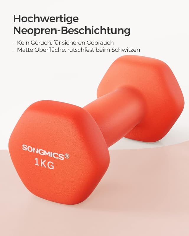 Detalle de Hexagon Hanteln SONGMICS 2er Set Fitness