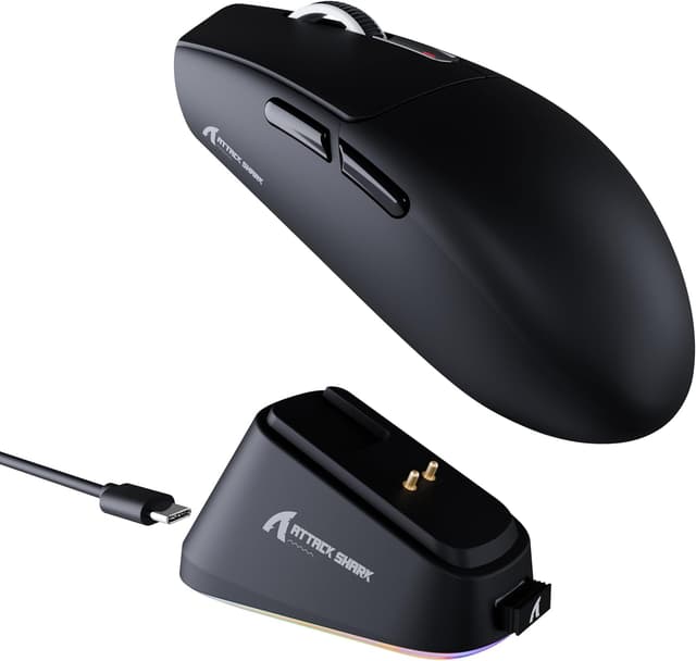 Detalle de Attack Shark G3Pro gaming mouse 25000 DPI