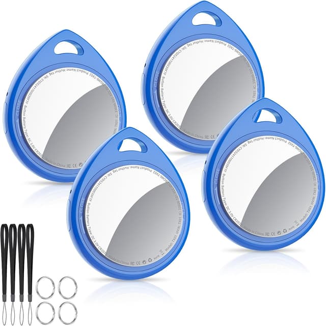 Imagen de QCOQ Air Tracker Tags 4 Pack Blue en OfertitasTOP