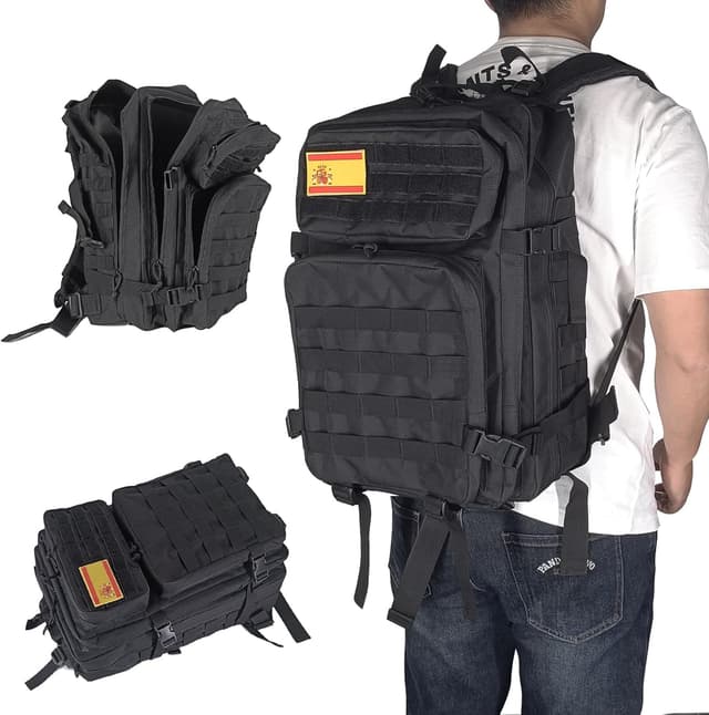 Detalle de Oreunik Mochila Militar 45L impermeable
