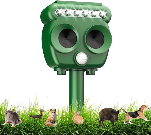 Imagen de LOFFU Cat Repellent Garden USB Solar en OfertitasTOP