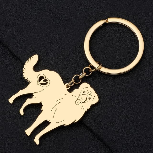 Thumbnail 3 de YAYAKO Stainless Steel Dog Keychain