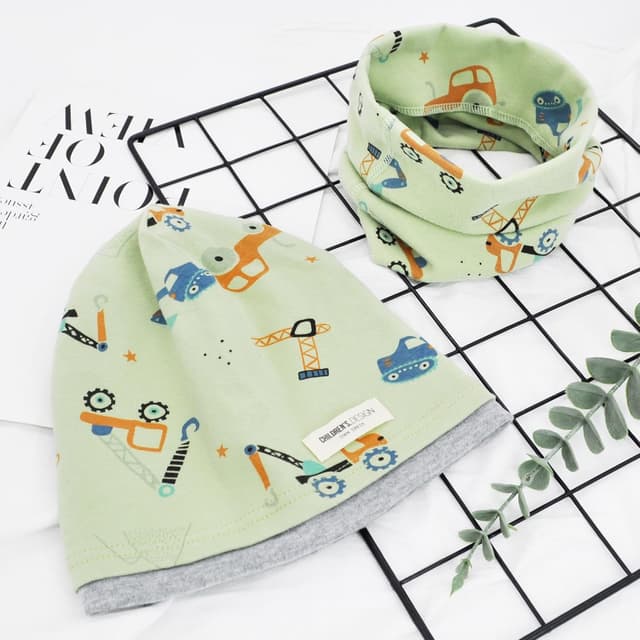 Thumbnail 6 de beifon Beanie Mütze & Loop Schal Set