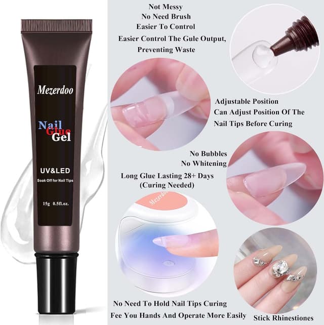 Thumbnail 2 de Tip In Gel 510 pezzi Tips Unghie 💅