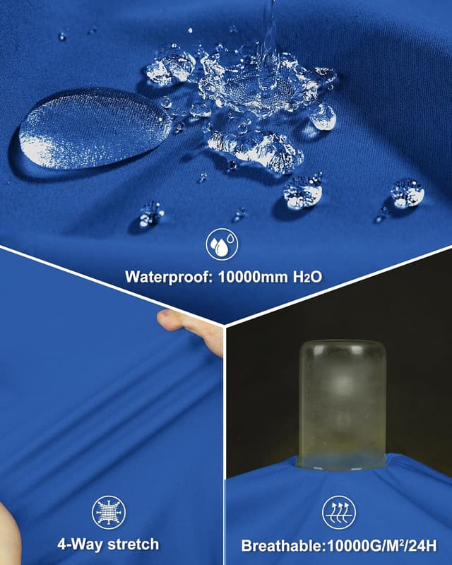 Detalle 2 de Fahrradjacke Herren 8000 mm wasserdicht