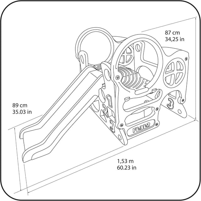 Thumbnail 6 de FEBER FEU18000 Centro de Actividades con Tobogán