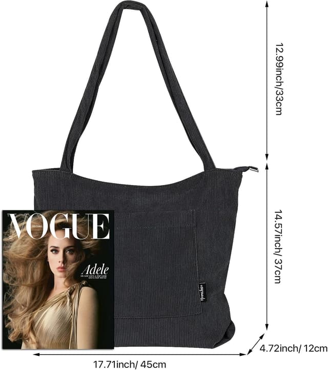 Thumbnail 3 de Homchen Corduroy Tote Bag
