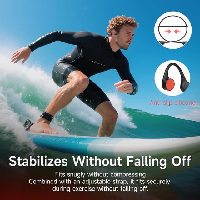 Thumbnail 4 de IFECCO Waterproof Headphones IP68 8GB