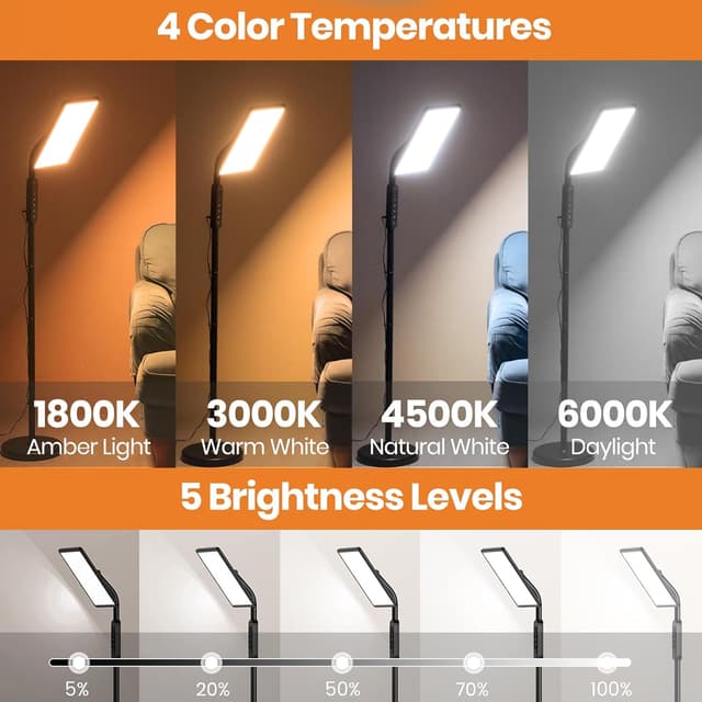 Detalle de Lastar SAD Lamp 12000lux Sun Lamp