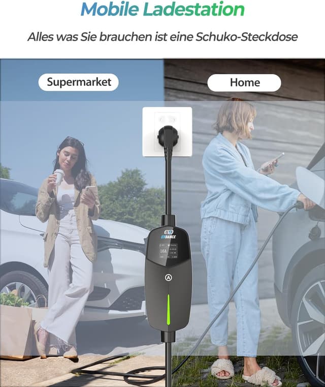 Thumbnail 4 de EVDANCE Typ 2 Ladekabel 3,68 kW 🔌