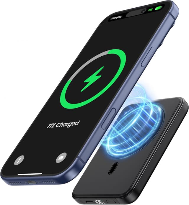 Detalle de Powerbank Mag-safe 10.000 mAh 20W