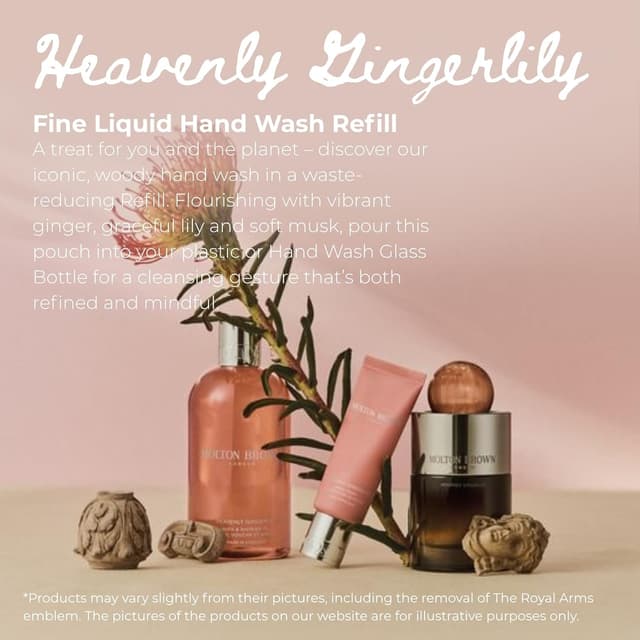 Detalle de Molton Brown Heavenly Gingerlily hand wash refill 400 ml