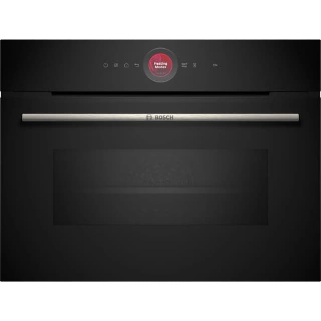 Detalle de Bosch Serie 8 CMG7241B1 Horno compacto con microondas de 45L A+ negro