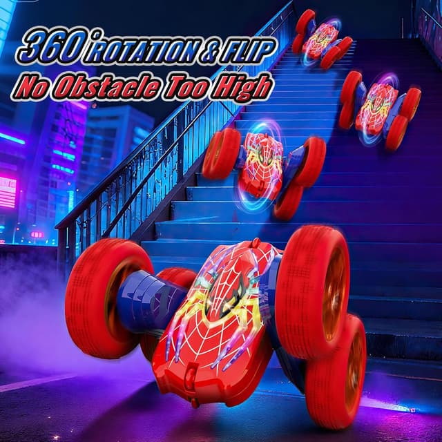 Detalle de Mirthigig 2.4Ghz 4WD RC stunt car toy