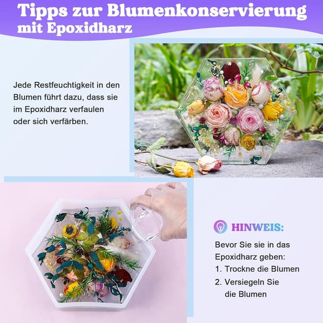 Thumbnail 6 de LET'S RESIN Epoxidharz Set 500 ml 1:1