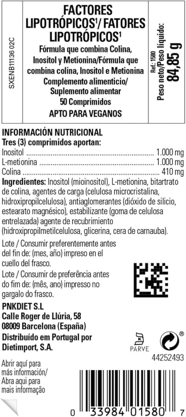 Thumbnail 2 de Solgar Factores Lipotrópicos 50 Tabletas 🍏