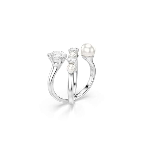 Detalle 2 de Swarovski Matrix anillo cóctel Perla 1 unidad