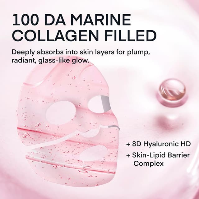 Detalle de Masque visage collagène 4 x 33 g