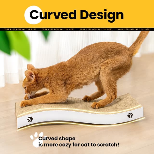 Detalle 2 de Cat Scratching Board for Indoor Cats, Durable Medium 1 Pack 🐾?