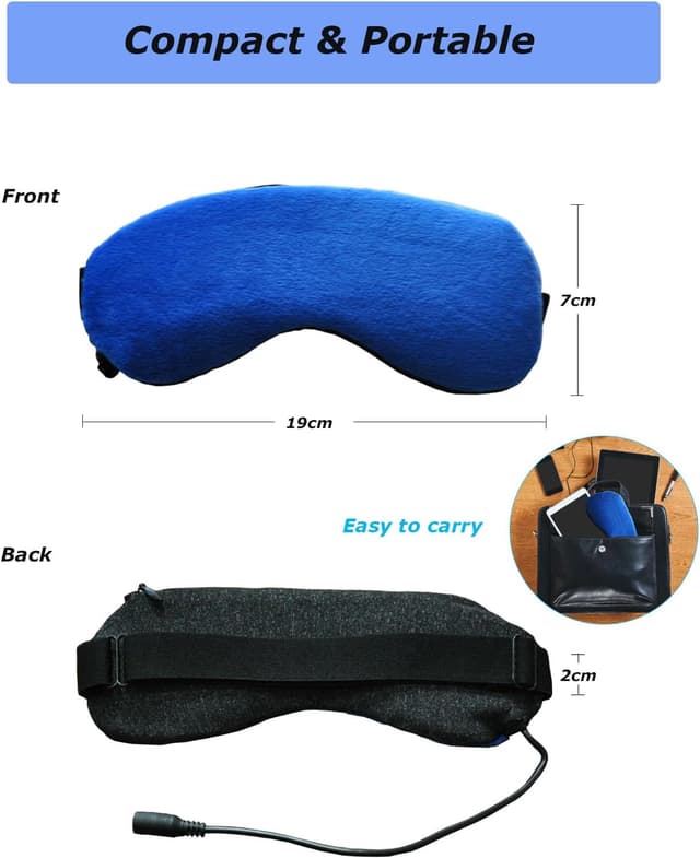 Detalle 2 de PJYU Mascarilla para Ojos Calentada