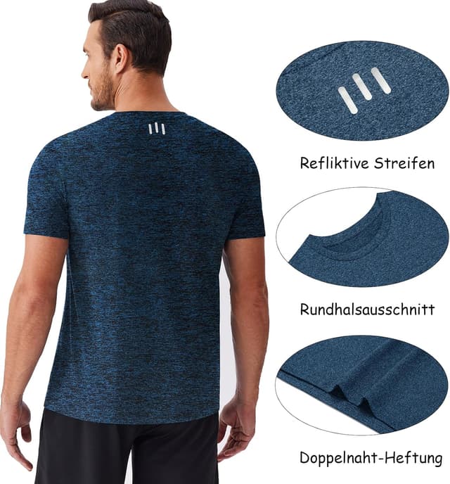 Thumbnail 3 de Weardear T-Shirts Sport respirant 92% polyester