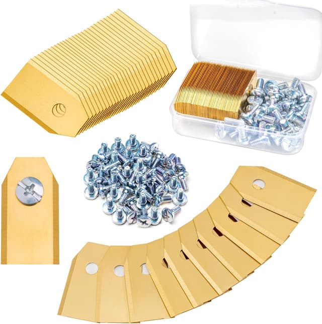 Imagen de Cuchillas Automower 45 piezas titanio 0,75 mm en OfertitasTOP