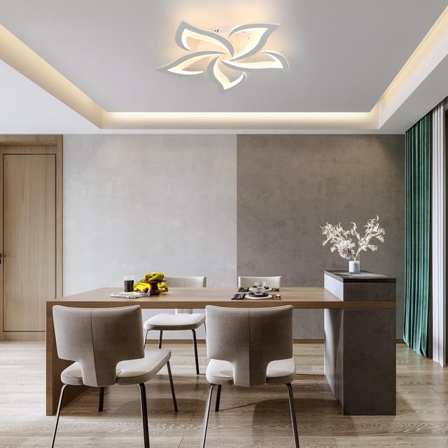 Thumbnail 6 de Comely Plafonnier LED dimmable 40W, 4700 lm (Ø 60 cm) blanc 3000K–6500K avec télécommande/APP