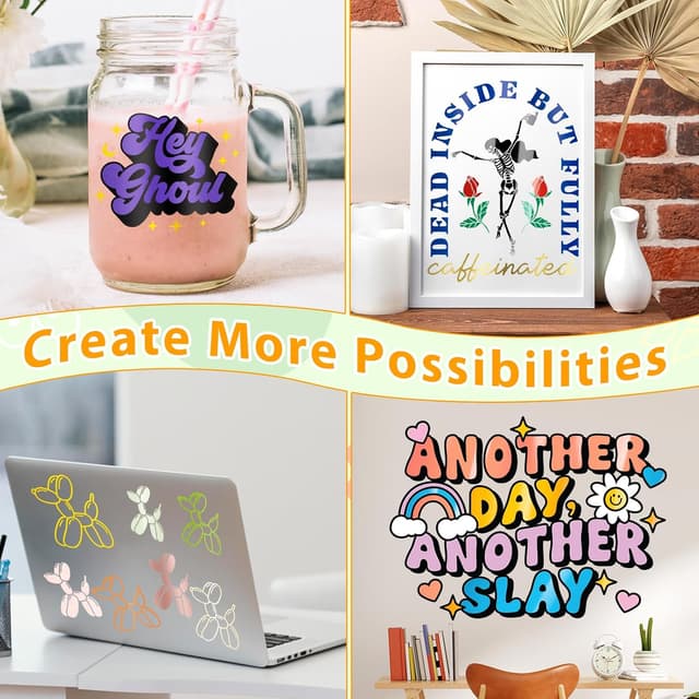 Thumbnail 5 de VINYL FROG Permanent Adhesive Vinyl 40 Pack 12x12