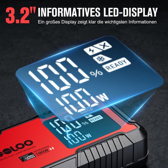 Detalle 2 de GOOLOO GT6000 Powerbank 99,9Wh