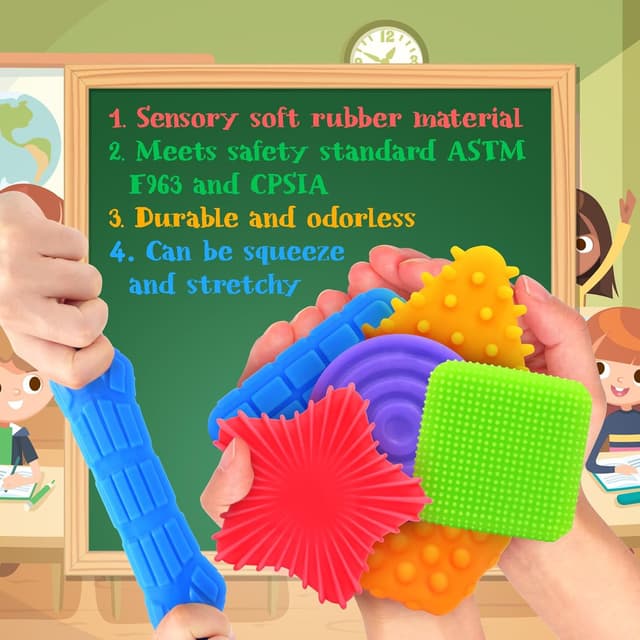 Thumbnail 3 de Squishy Sensory Fidget Toys 2.5–3.5 in