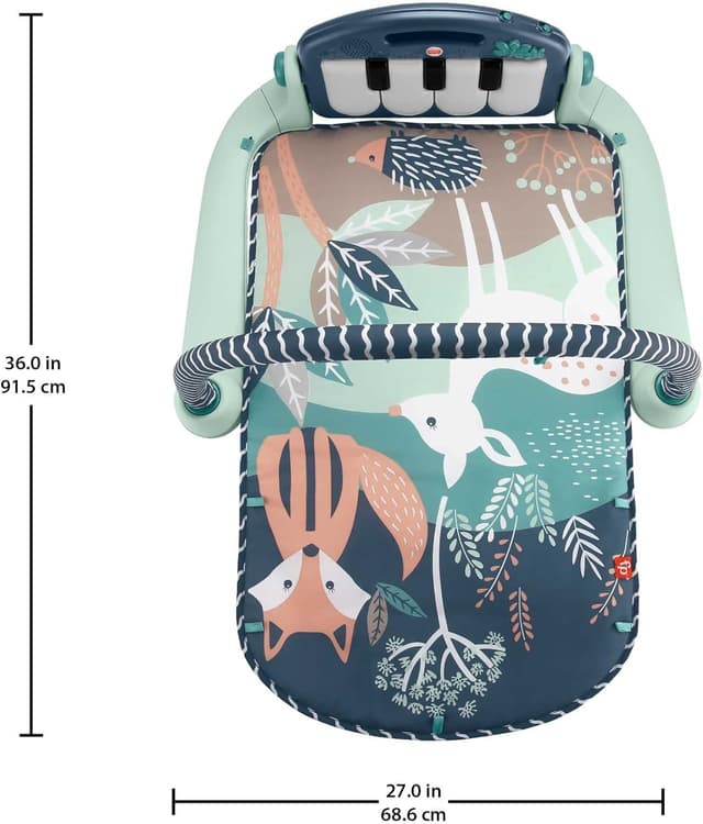 Thumbnail 6 de Fisher-Price Tapis d’éveil Piano 15 min