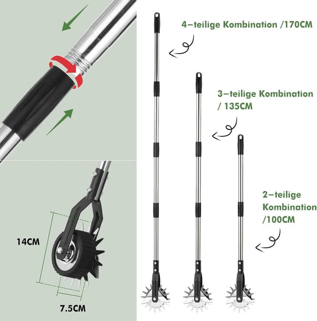 Detalle de HAUSPROFI Rasenkantenschneider 2025-Version