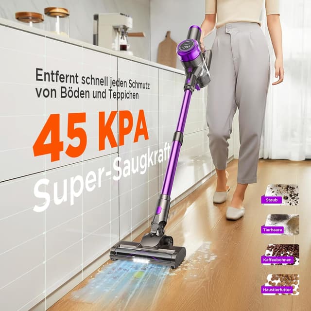 Thumbnail 1 de Dunifah Akku Staubsauger 65 Min Laufzeit 🧹