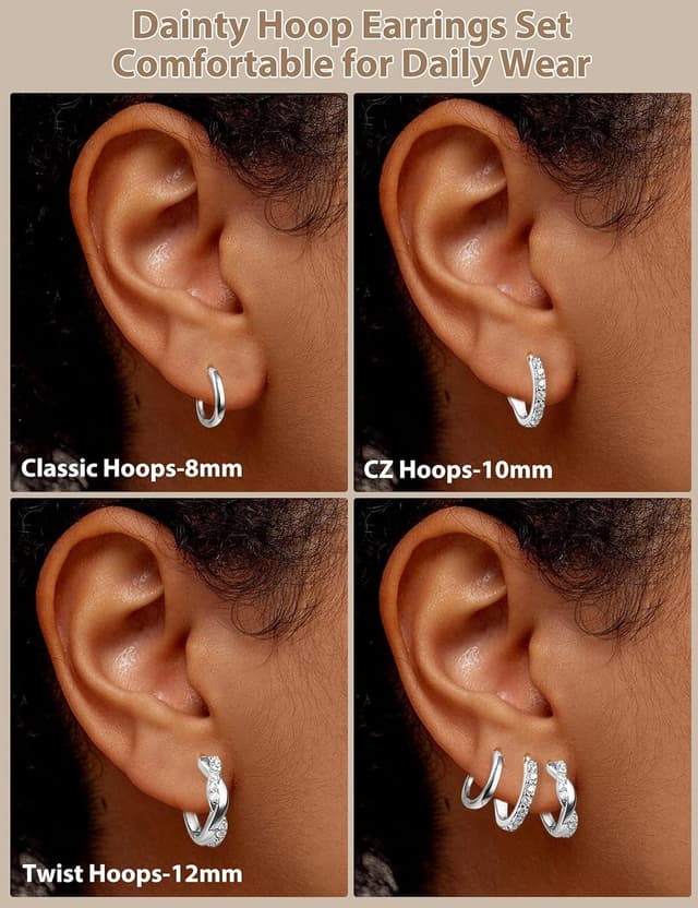 Thumbnail 5 de MACACHII Ohrringe 3 Paar