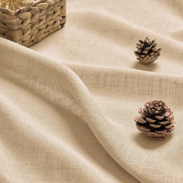 Thumbnail 4 de Woaboy Cortinas de Lino Visillo Translucido Modernas 2 Piezas 🏡