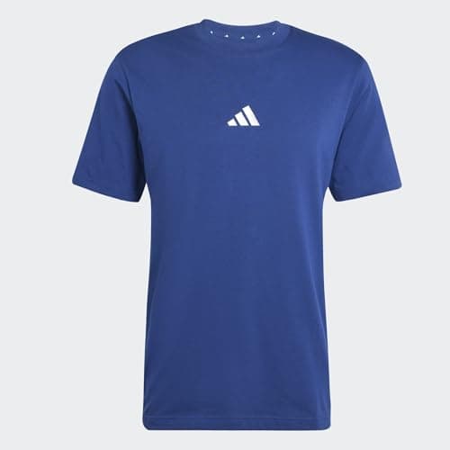 Detalle de adidas Hombre Essential Camiseta Jersey con Tres Rayas 🟦