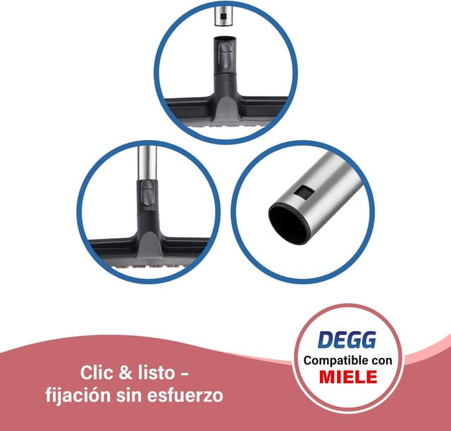 Thumbnail 5 de DEGG Tubo Telescópico 35mm para Miele 🧹