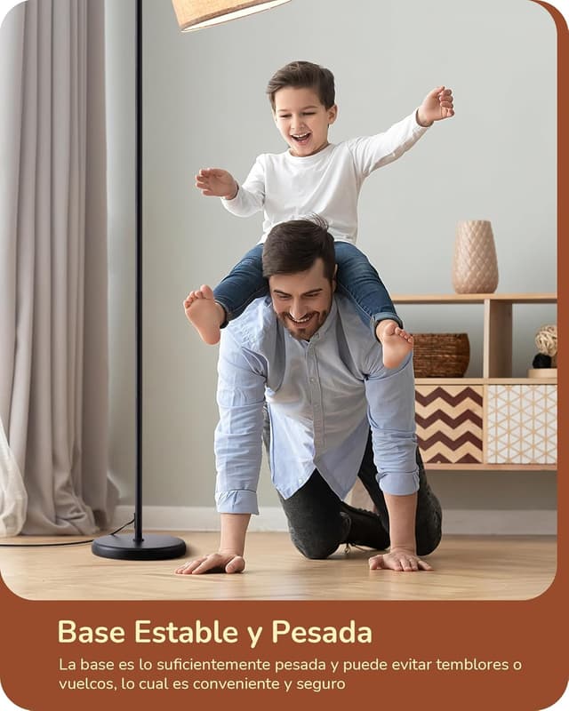 Thumbnail 4 de EDISHINE Lámpara de Pie Minimalista Ajustable 🌟 Perfecta para Salón