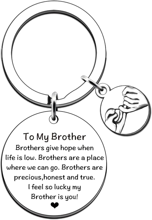 Detalle de JMIMO Brother Keyring for Brother Gift