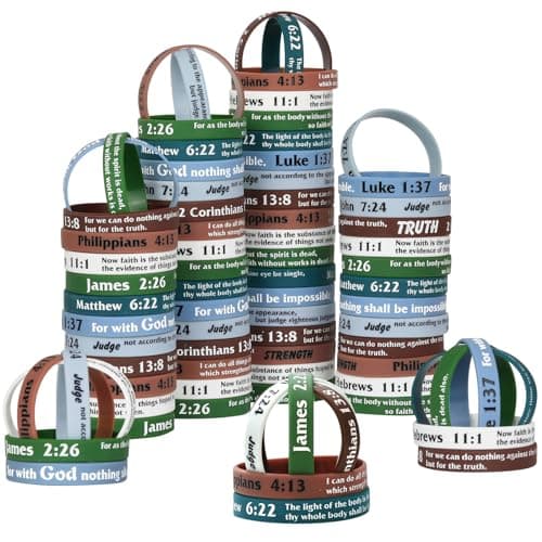 Detalle de LVNRIDS pulseras de silicona 77 piezas