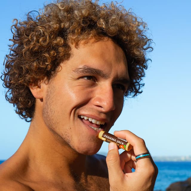 Detalle de Panama Jack Sunscreen Lip Balm SPF 45 (Flavor Pack) — Broad Spectrum UVA/UVB Protection