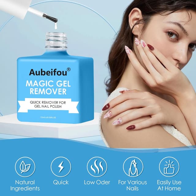 Thumbnail 6 de Dissolvant vernis semi permanent 2x15ml 💅