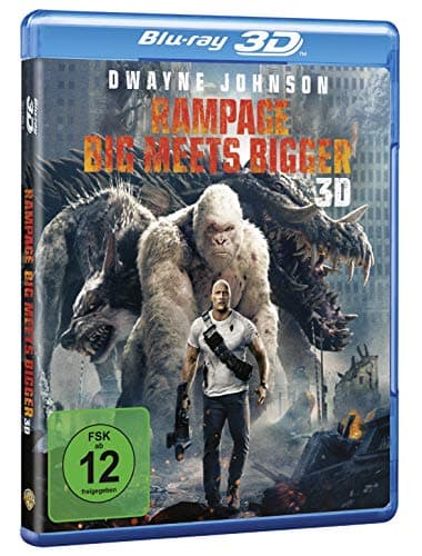 Detalle 2 de Warner Bros Rampage: Big meets Bigger en Blu-ray 3D (audio y subtítulos en español)