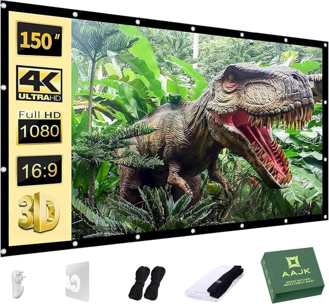 Imagen de 150-inch Projector Screen 16:9 en OfertitasTOP