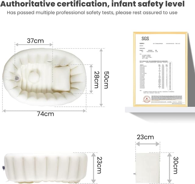 Thumbnail 4 de Inflatable Baby Bath Tub