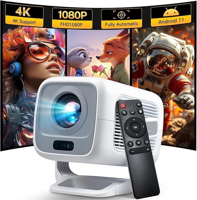 Detalle de LYNCAST Vision Beamer Proyector Android TV 📽