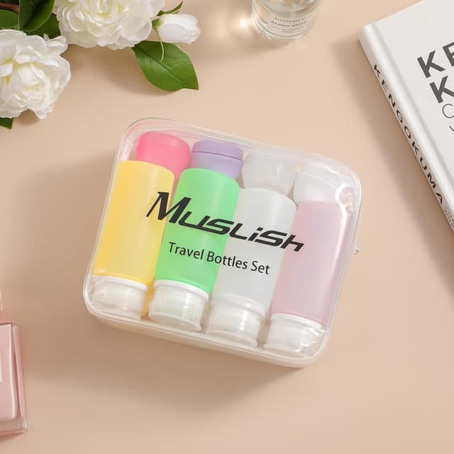 Thumbnail 6 de Muslish 21 Pack Leak Proof Travel Bottles set