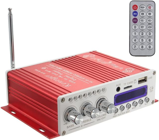 Detalle de WINGONEER Mini Bluetooth Hi‑Fi AMP 12V